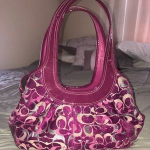 Purple coach purse!